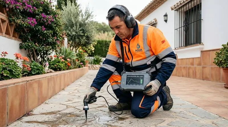 Detección de Fugas Sin Obras