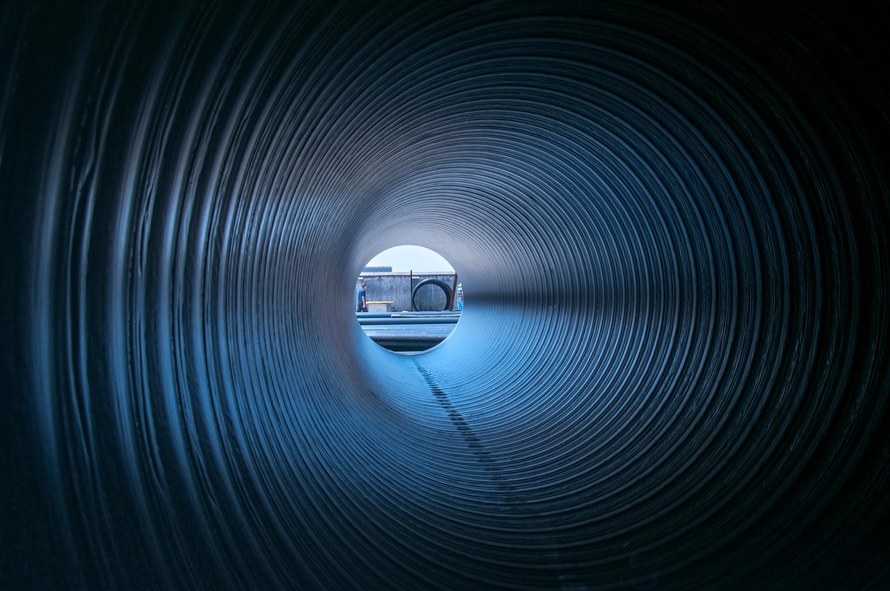 pipe, hole, metal, material, factory